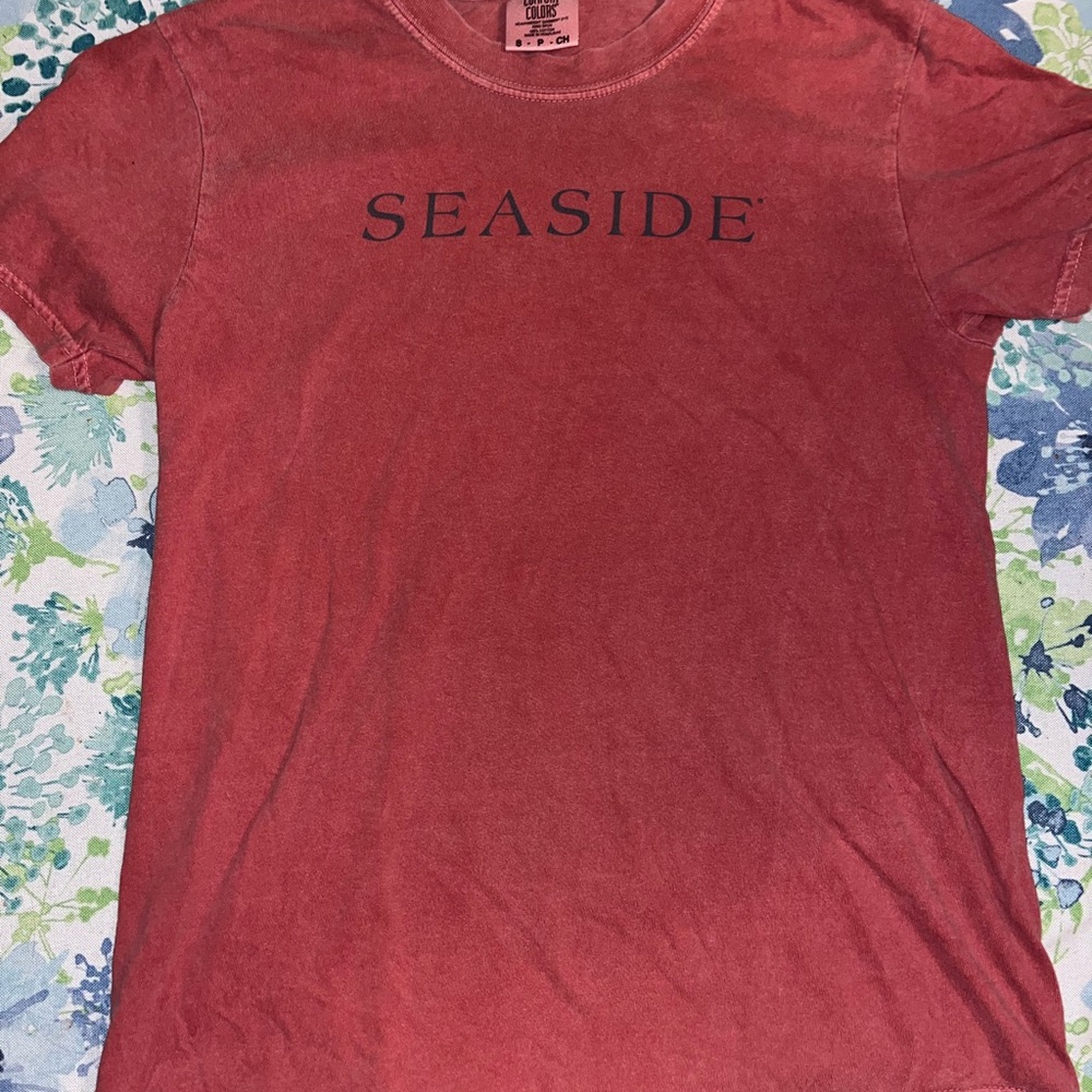 Red Seaside Shirt